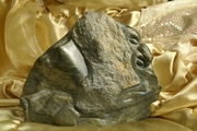 Sculpture en pierre : africale