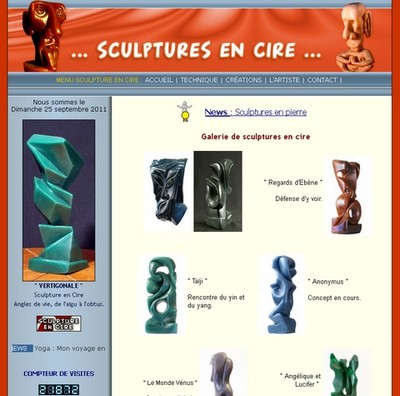 sculptures en cire